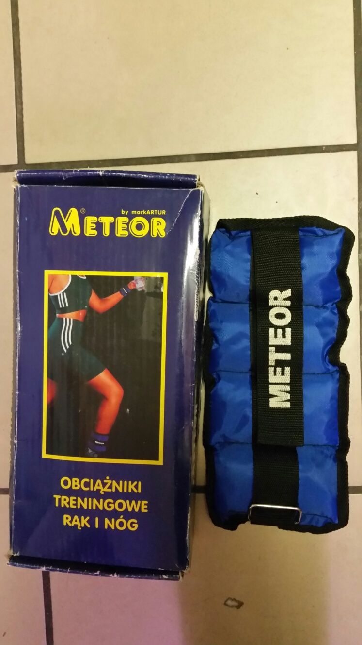 Obciążniki na kończyny 2x 1.5 kg Meteor nowe