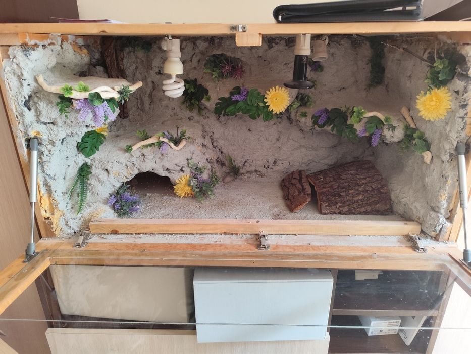 Terrarium dla agamy 105x54x52