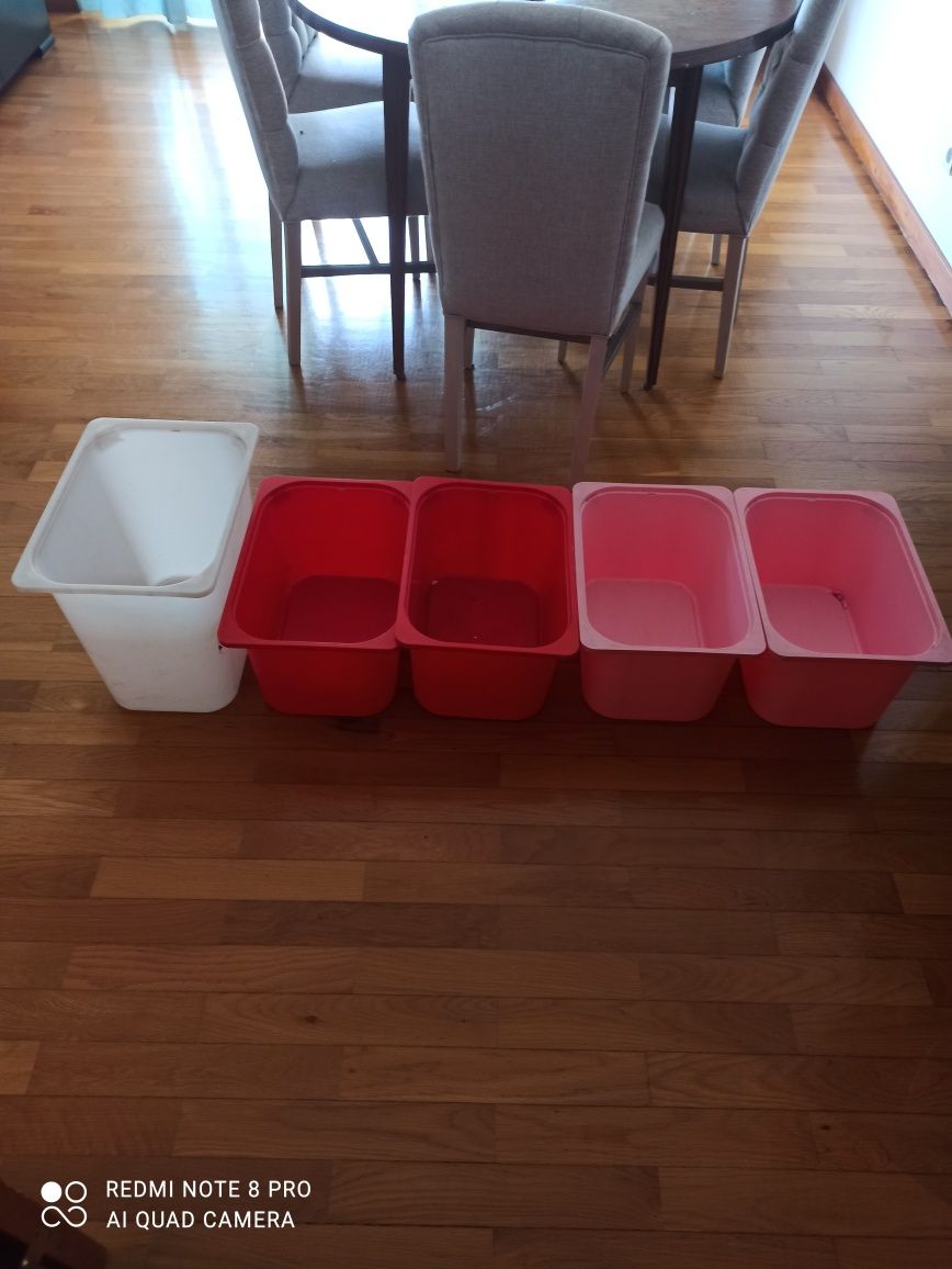 Trofast ikea caixas arrumação