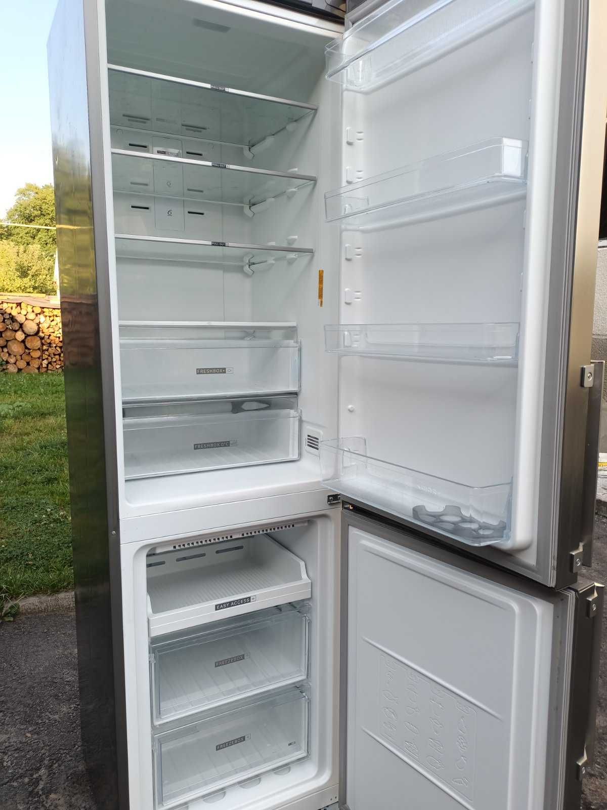 холодильник Whirlpool 2 метри Нержавійка