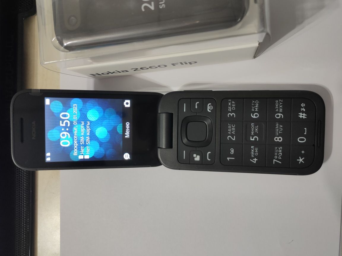 Nokia 2660 кнопойчный раскладушка рус. буквы и язык меню. НОВЫЕ.