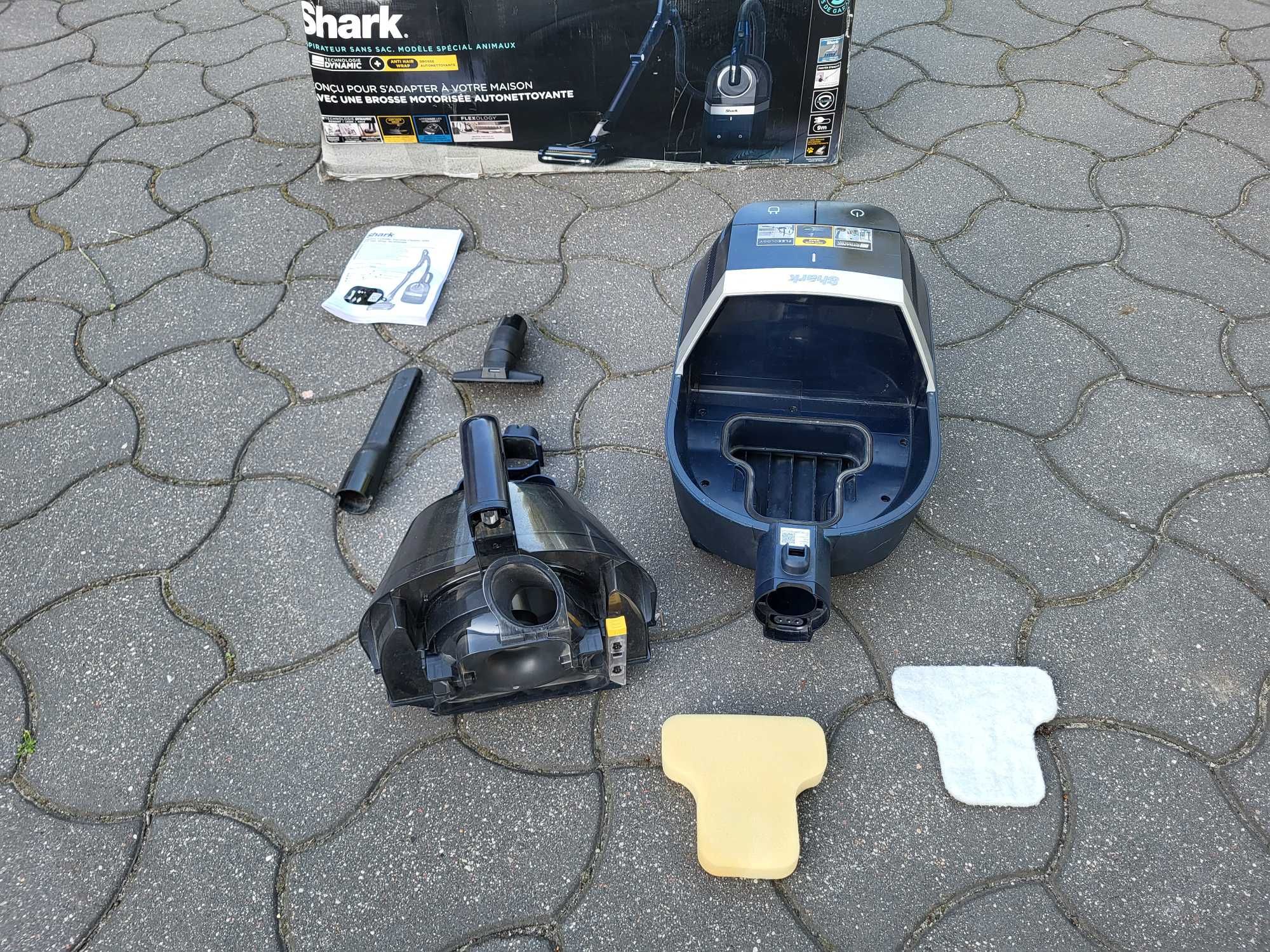Odkurzacz bez workowy SHARK CZ250EUT z filtrami mocny 800w długi kabel