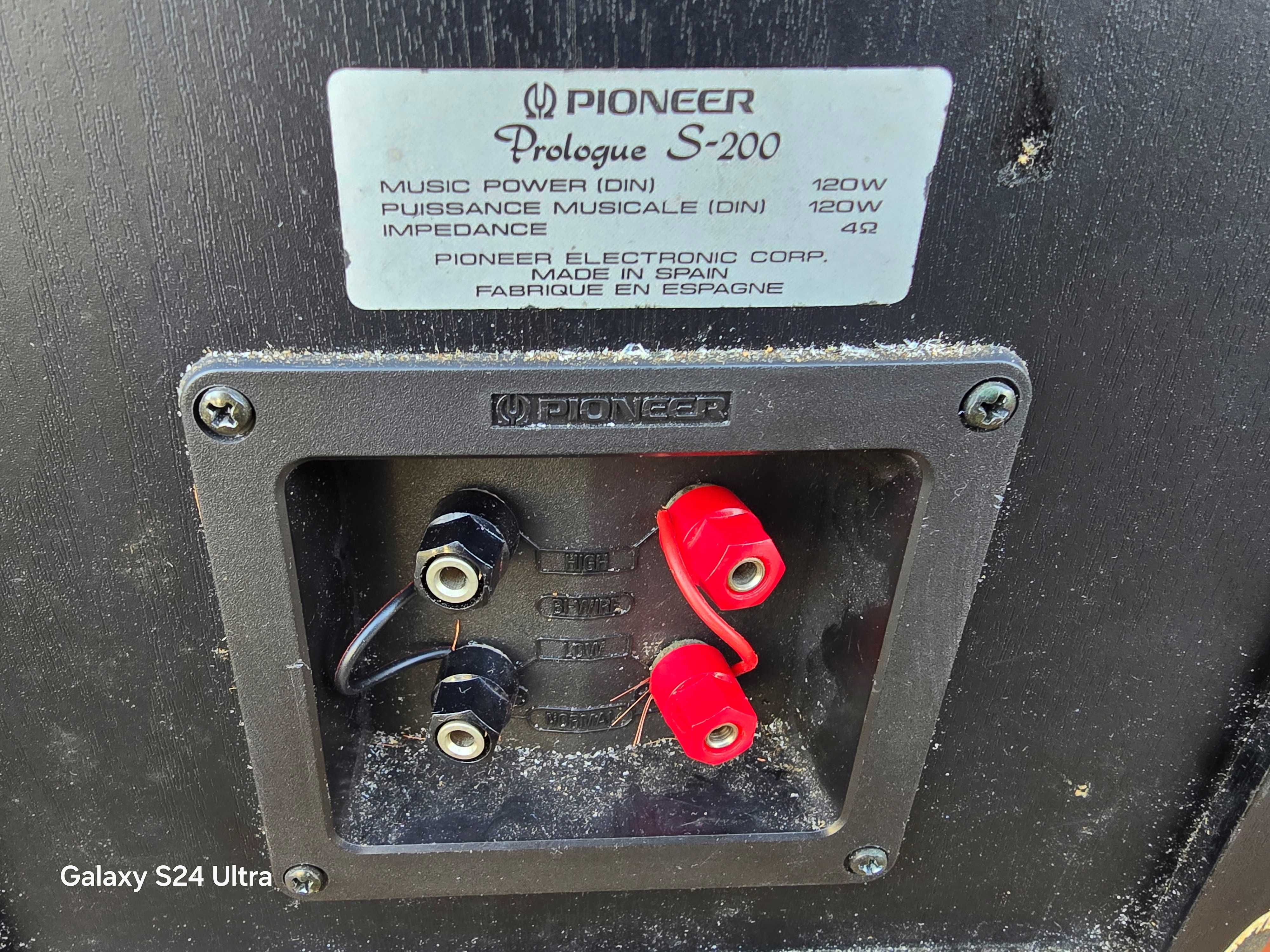 kolumny pioneer prologue s200 mocne rzadki model