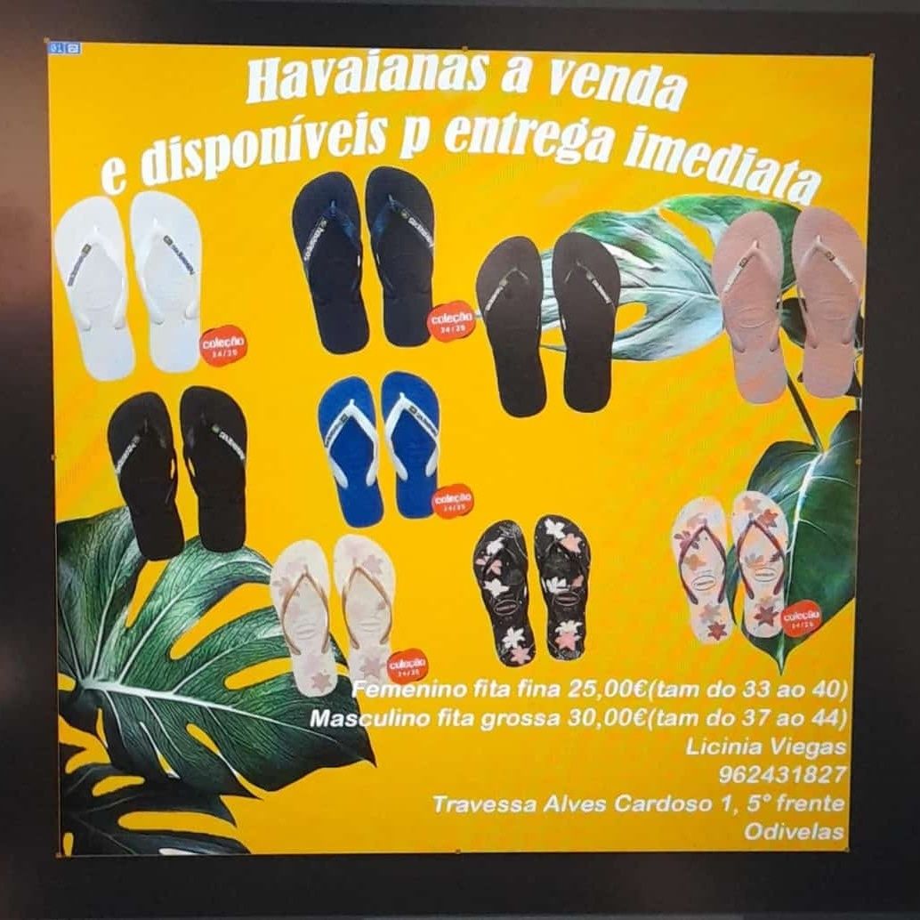 Havaianas originais do Brasil