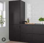 Fronty meblowe Ikea Antracytowe fronty KUNGSBACKA