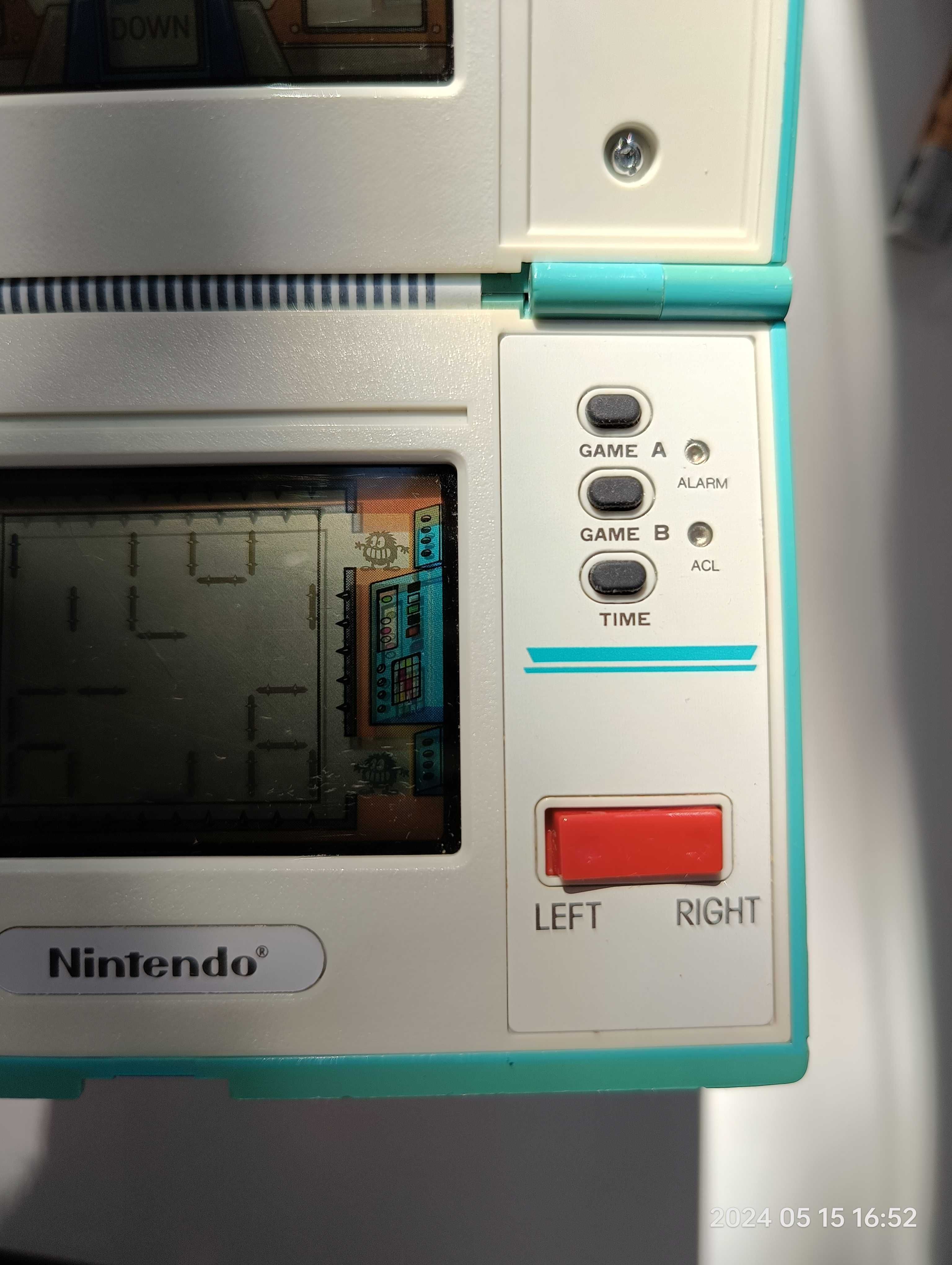 Nintendo Squish Game&Watch Unikat z 1986 roku.