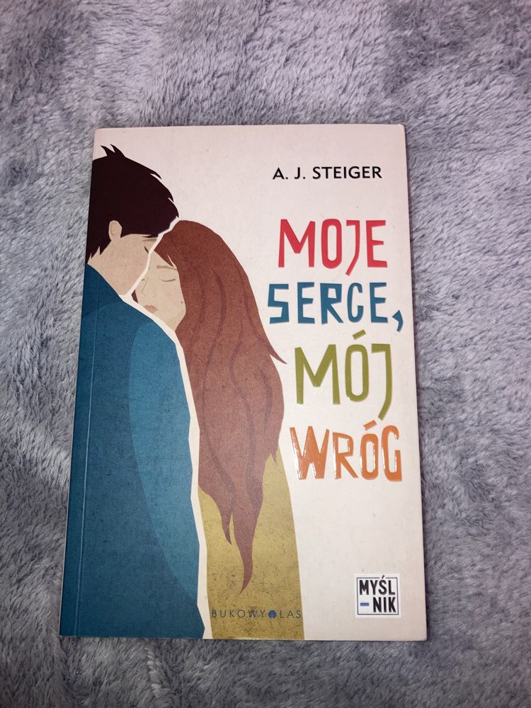 Książka „Moje serce, mój wróg” A.J. Steiger