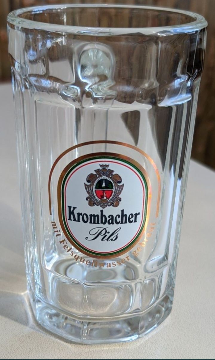 Пивні кухлі бокали Krombacher 0.2 літра - 6 шт.