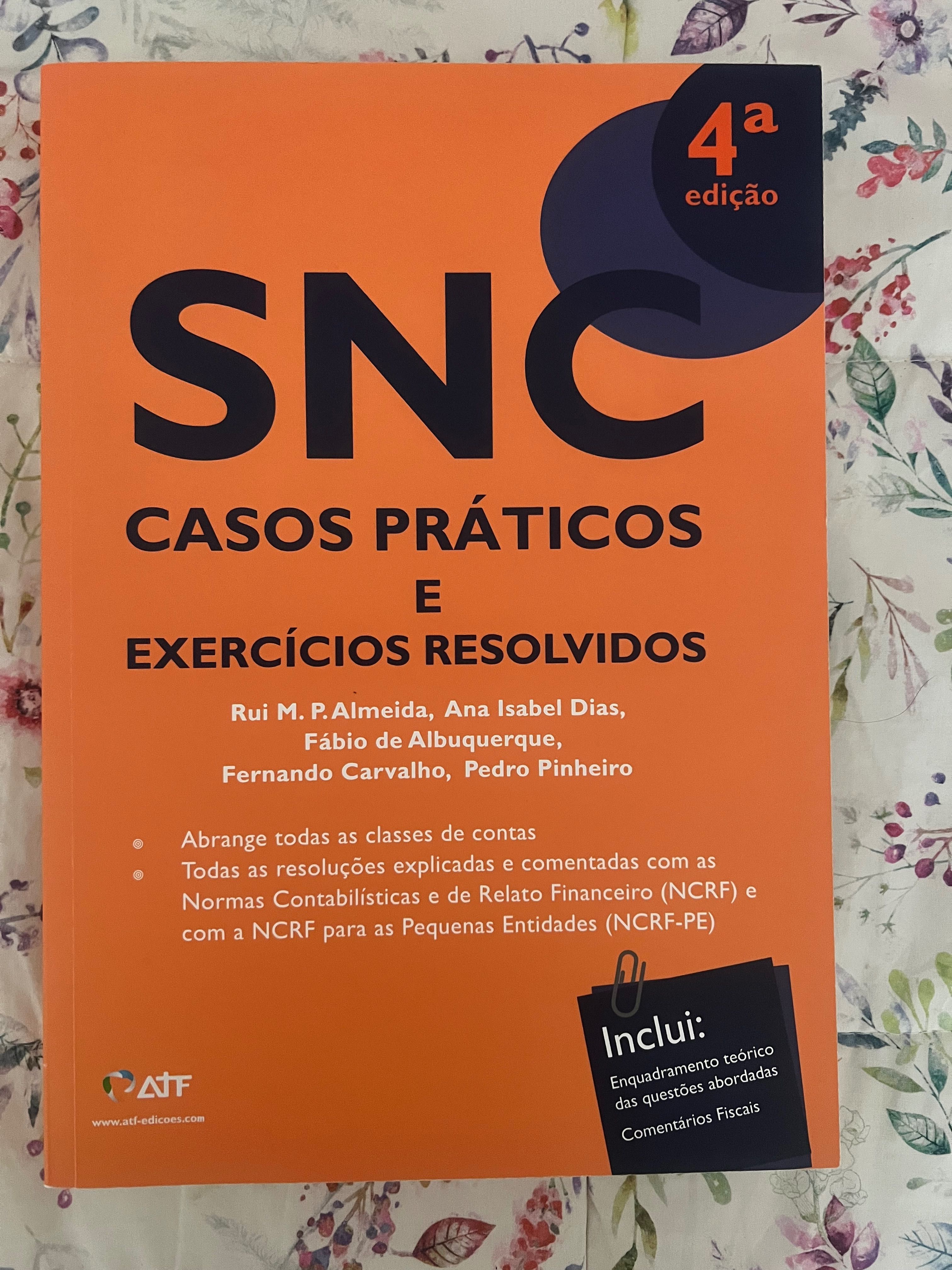 SNC casos práticos e exercícios resolvidos