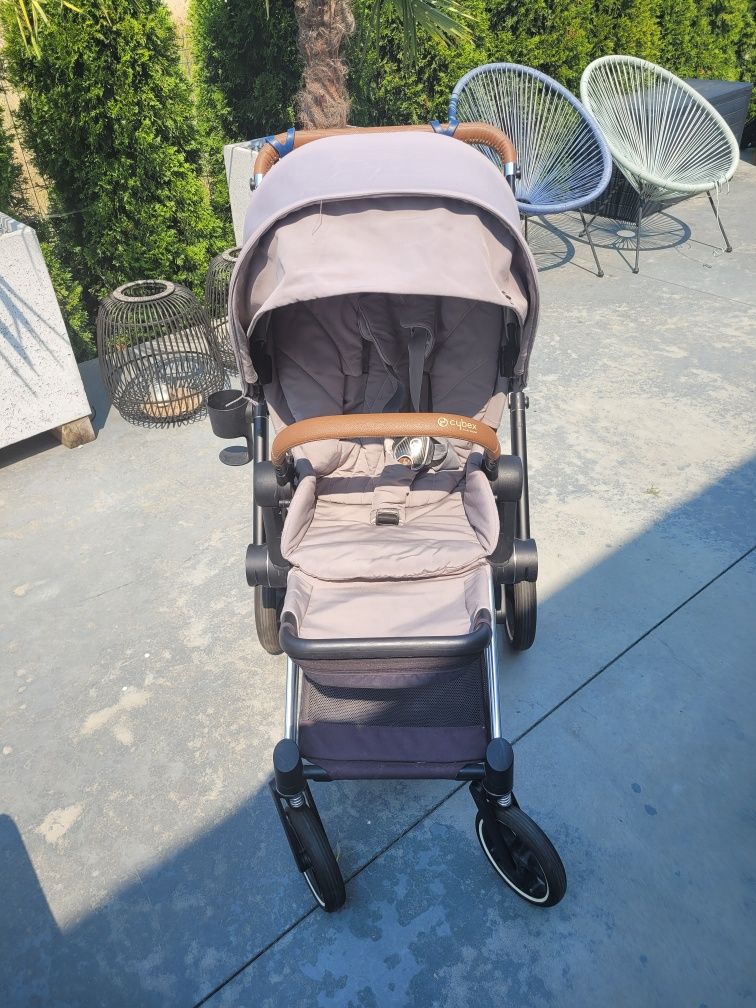 Wózek Cybex ePriam 2.0 Nowa gondola plus dedykowany pokrowiec na czas