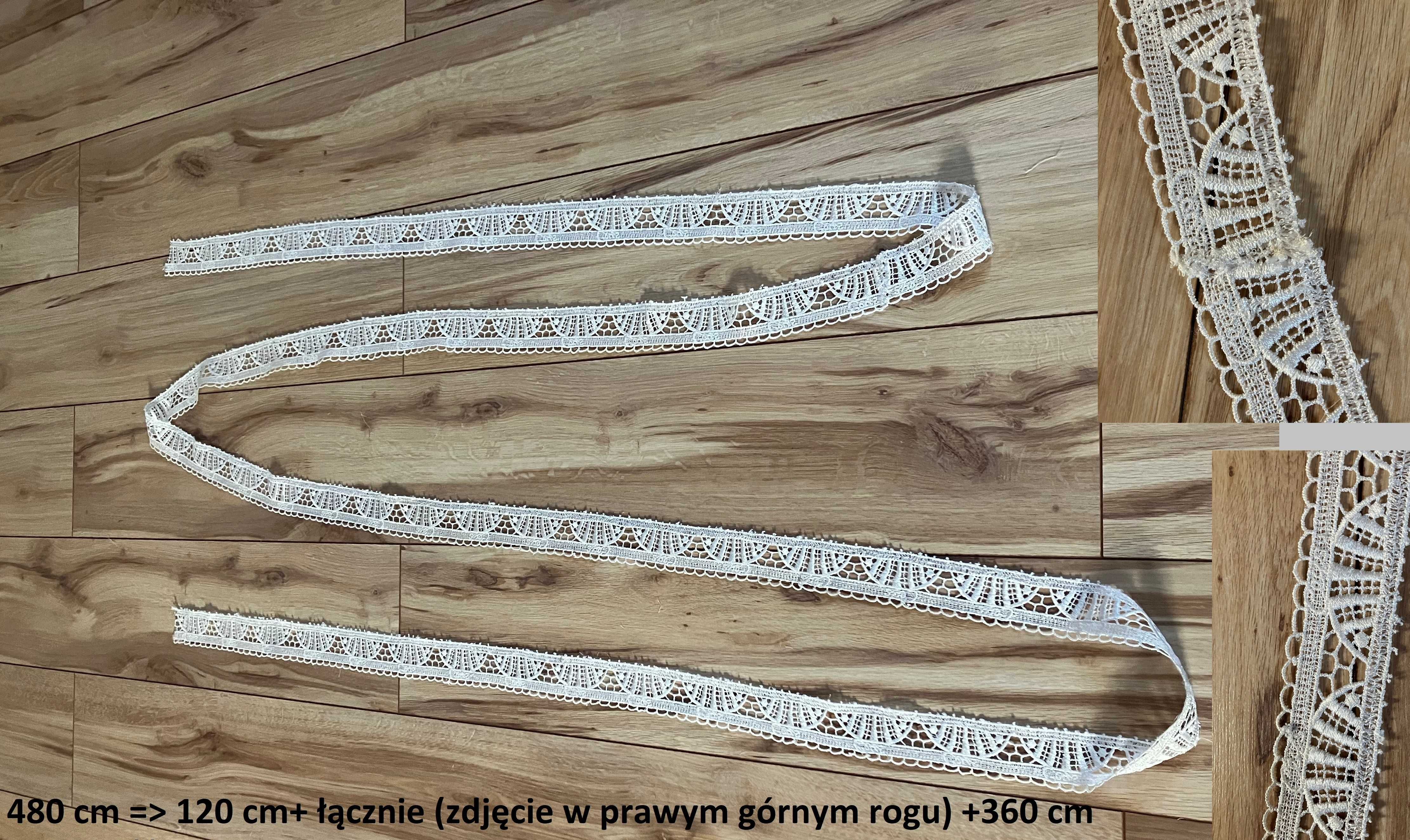 Gipiury – różne wzory i wymiary, ecru i białe