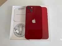 Apple iPhone 13 256GB RED, czerwony, stan idealny, bateria 93%