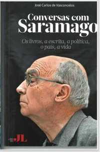 LivroA177 "Conversas com Saramago" de Jose Carlos Vasconcelos