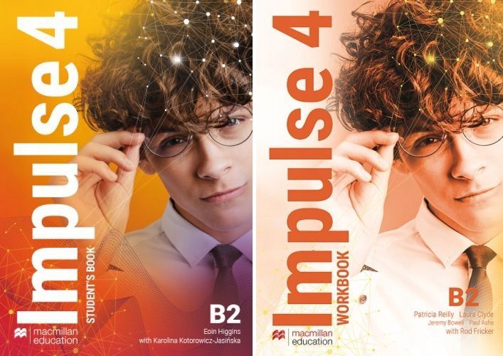 Impulse 4. B2 Komplet podręcznik + ćwiczenia / Macmillan