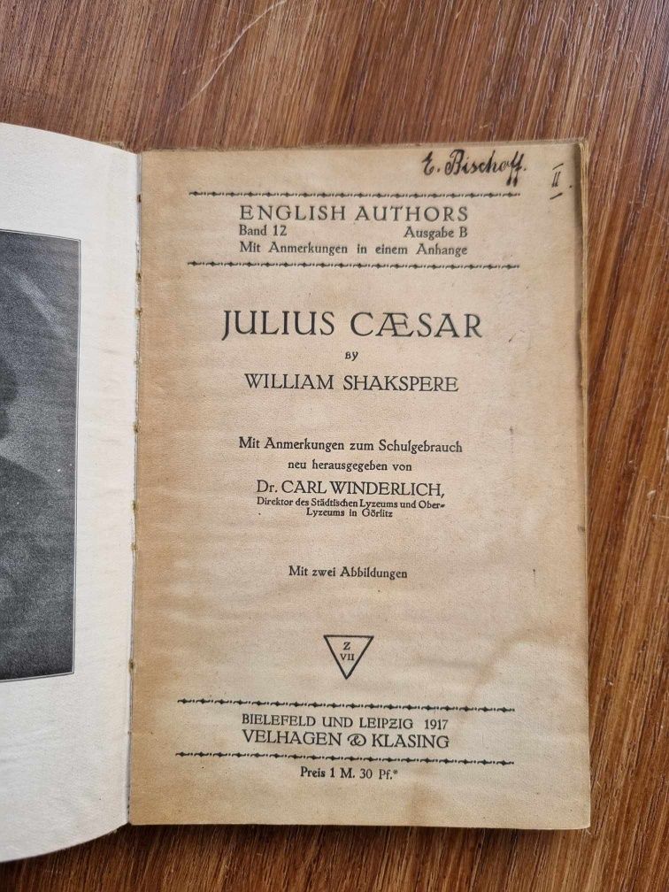 "Julius Caesar" Shakspere ("Juliusz Cezar")