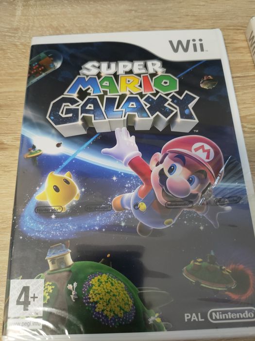 Mario party 8 e super mario galaxy selados