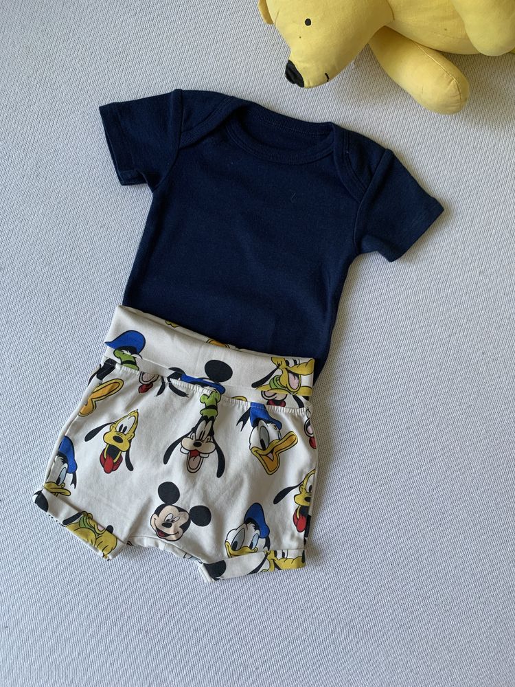 Срочно! Новые ромперы песочники человечки Next Mothercare на 0-3 мес