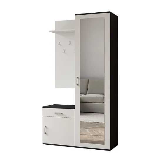 Tania Garderoba Paula - lustro wieszaki szafka na buty -4 kolory