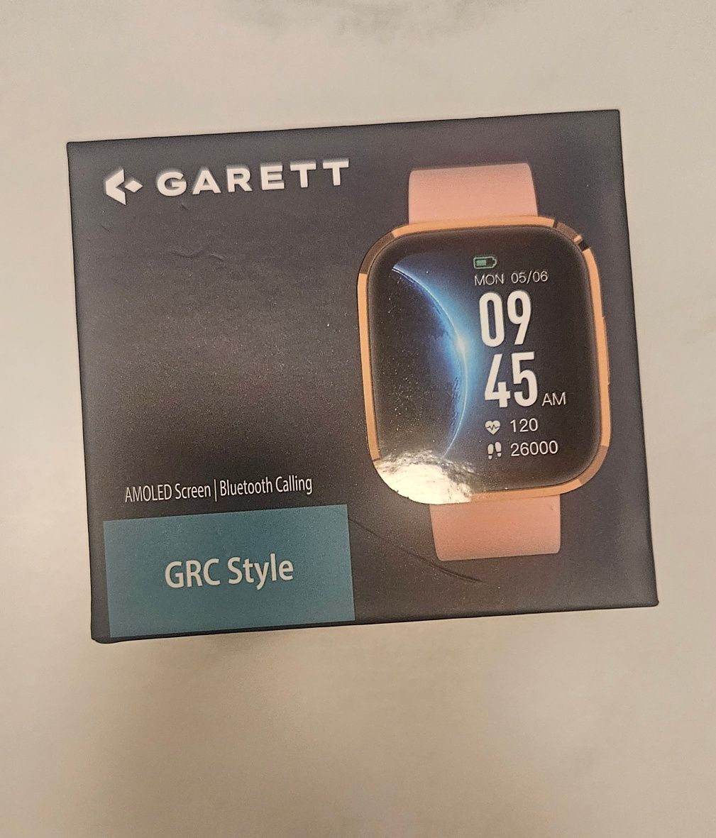 Smartwatch garett grc style zegarek - jak nowy