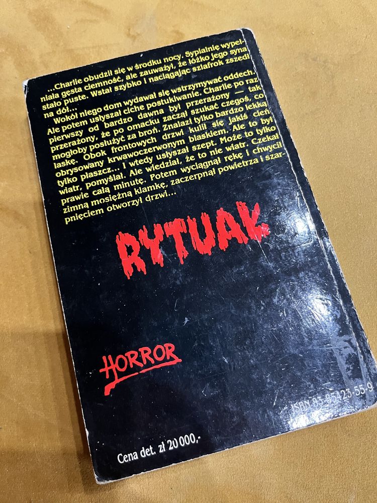 Rytuał Graham Masterton horror Amber