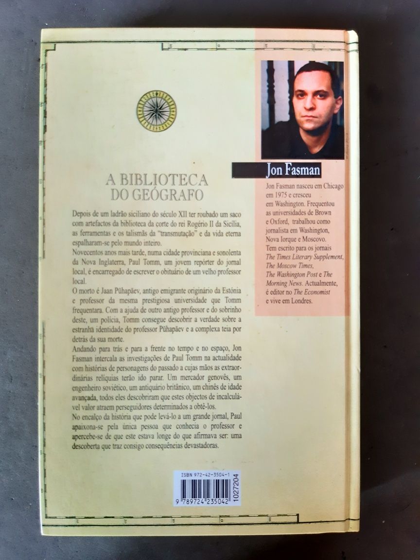 A Biblioteca do Geógrafo,  John Fasman