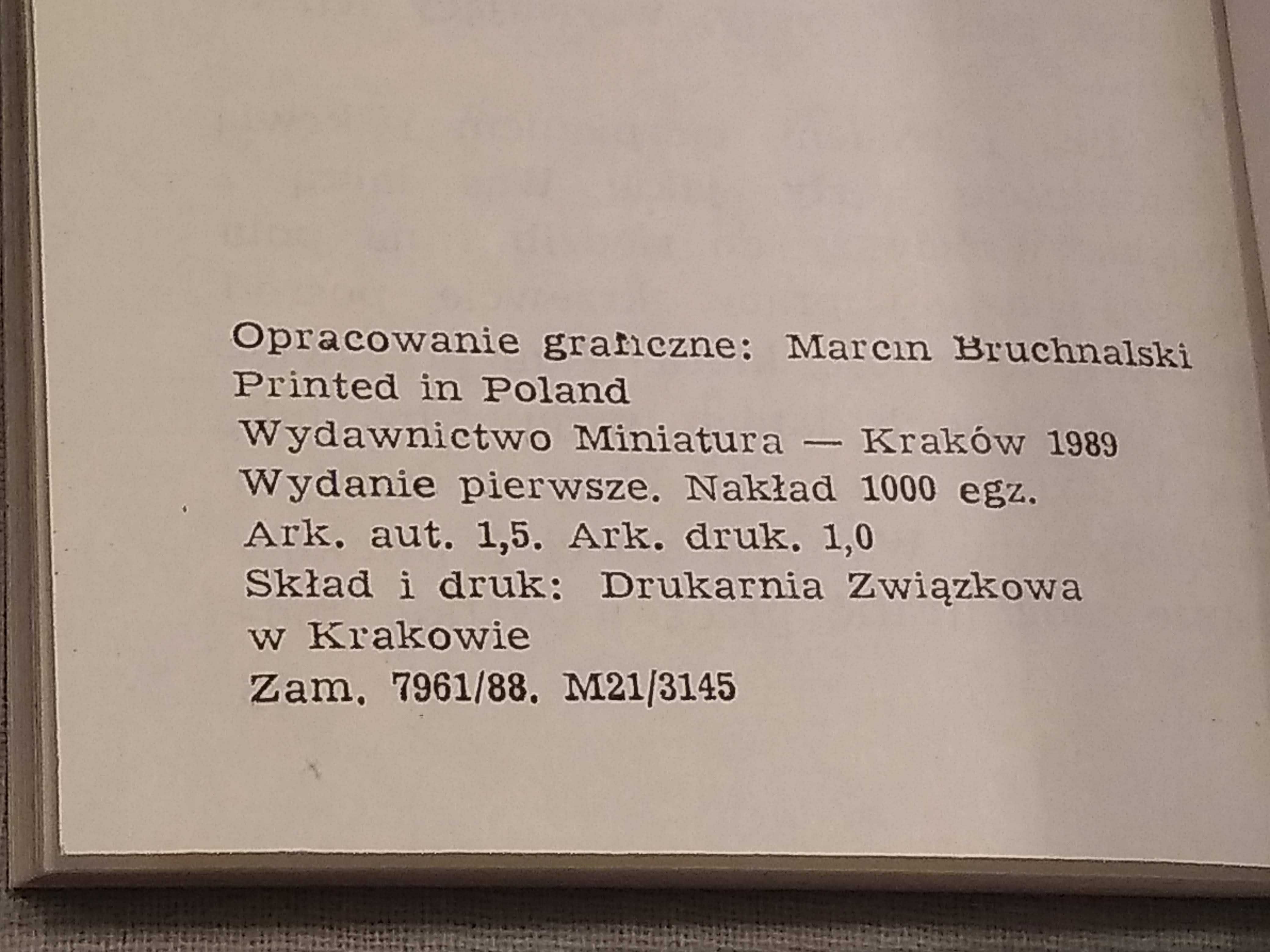 Książeczki miniaturki - J. Piłsudski