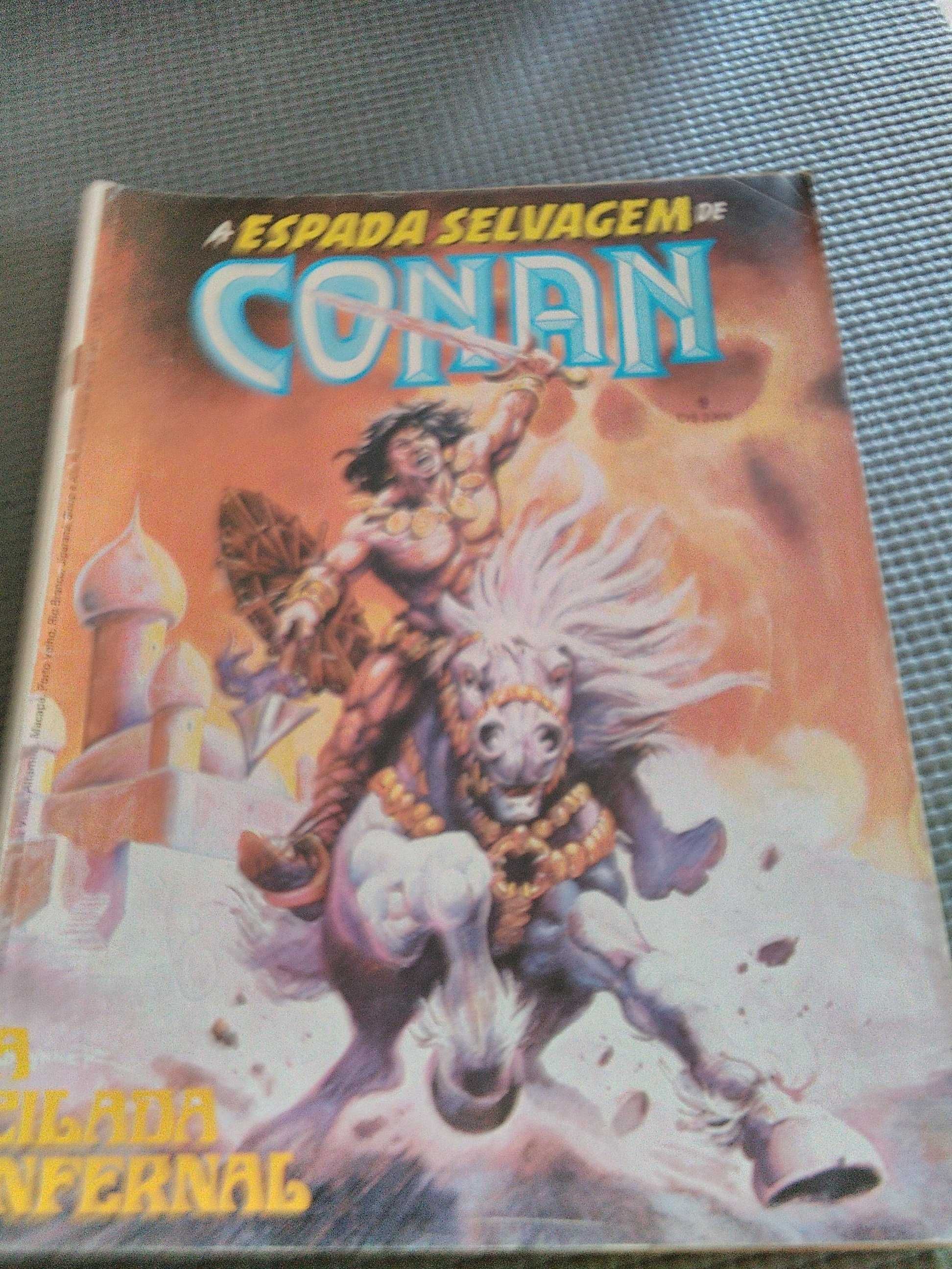 BD A Espada Selvagem de Conan (Editora Abril)