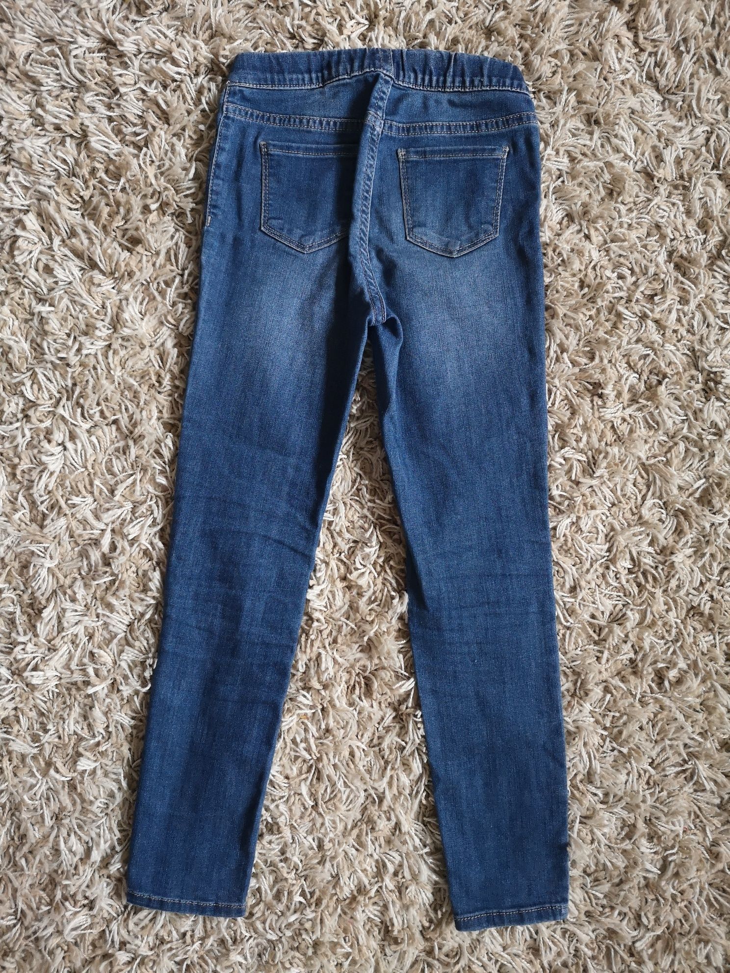 Dziecięce jeansy stretch: rozm.122/128