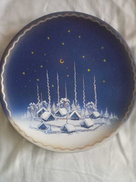 Новое блюдо керамика(ручная роспись)