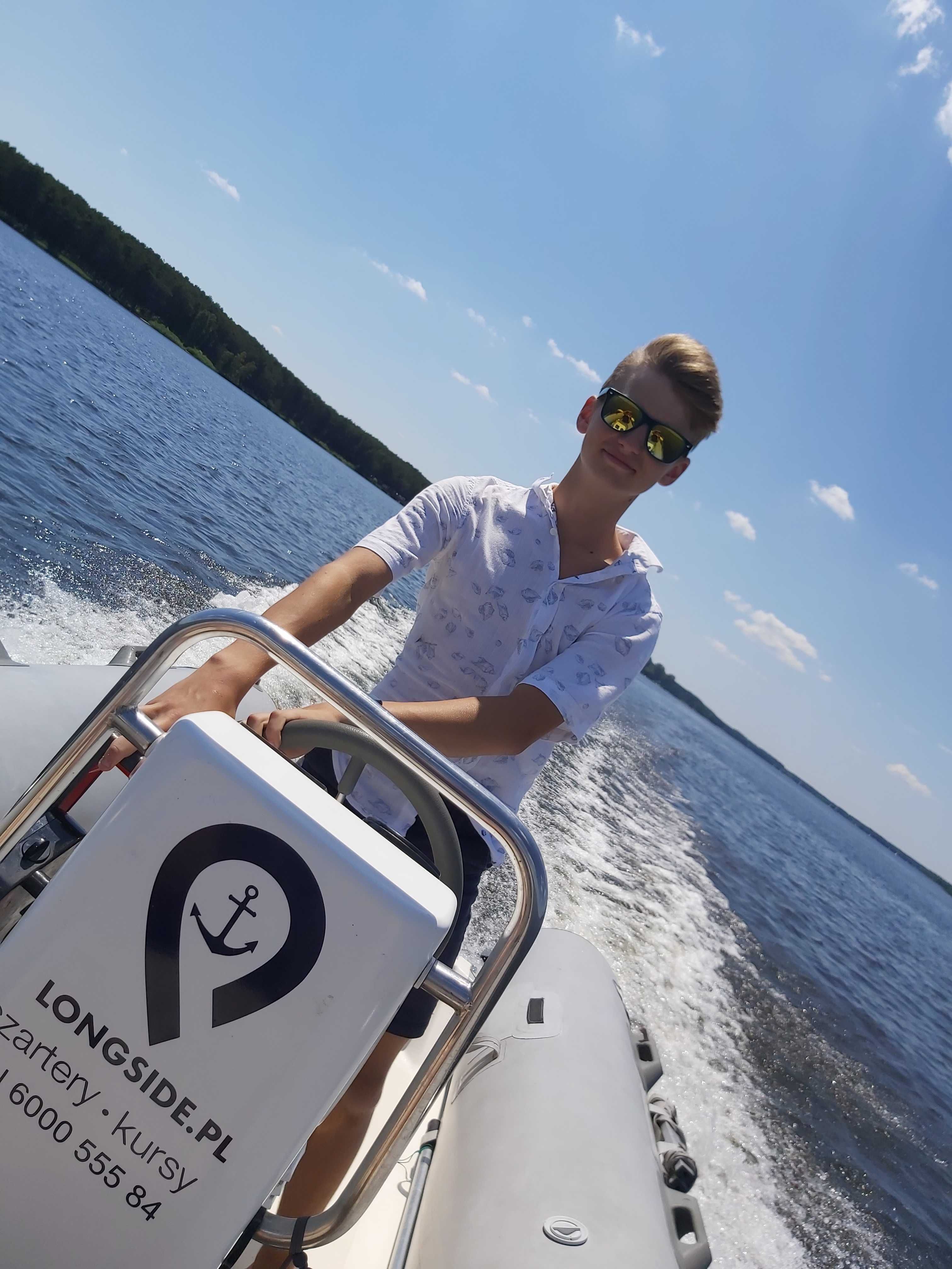 Kurs motorowodny w 1 dzień 440 zł Zalew Sulejowski
