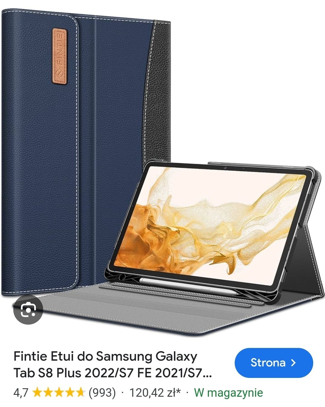 Etui FINTIE Samsung Galaxy Tab S8 plus