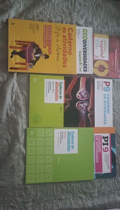 Livros de fichas novos