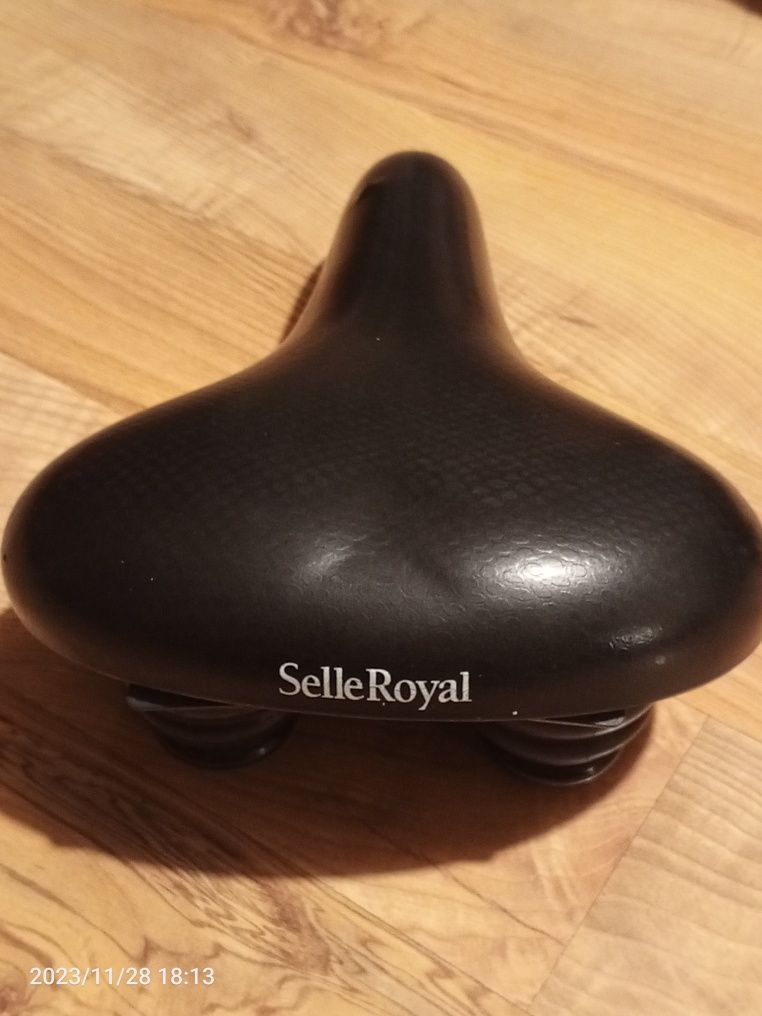 Siedzenie, siodło rowerowe selle royal żelowe