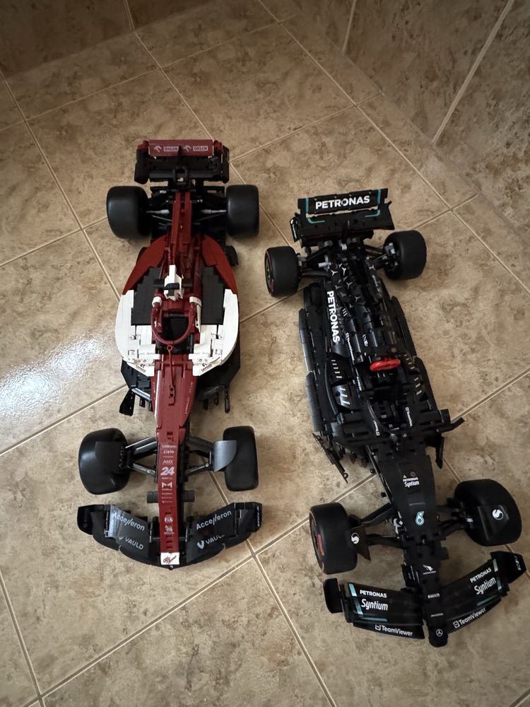 Lego Formula 1 Mercedes Alfa Romeo McLaren 1:8 F1 болиды Формула 1