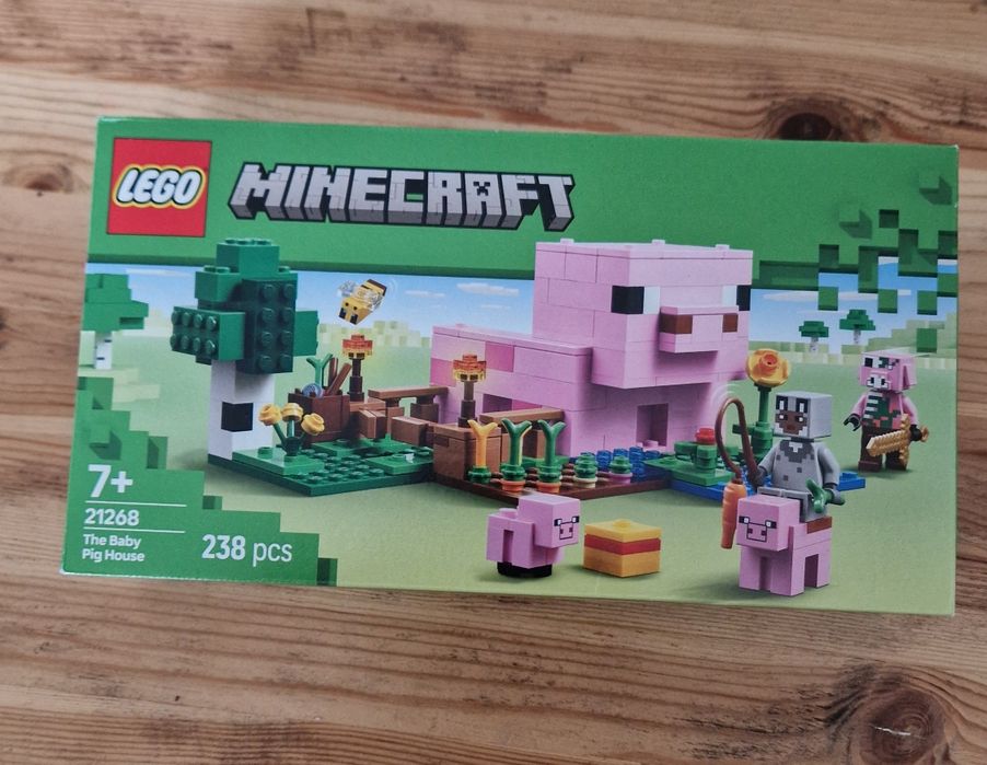 Lego minecraft 21268 dom prosiaczka świnka