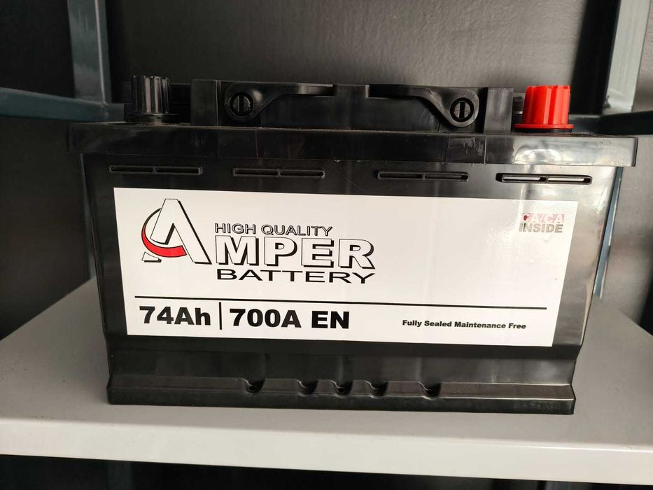 Akumulator 12v 74ah 700 EN Nowy Ciężki Mocny Dostawa Gratis