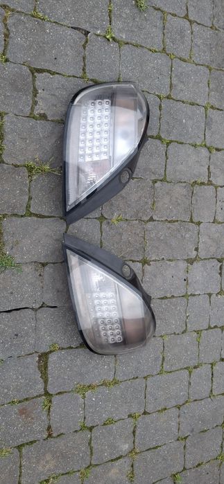 Lampy tył prawa lewa opel astra h komplet
