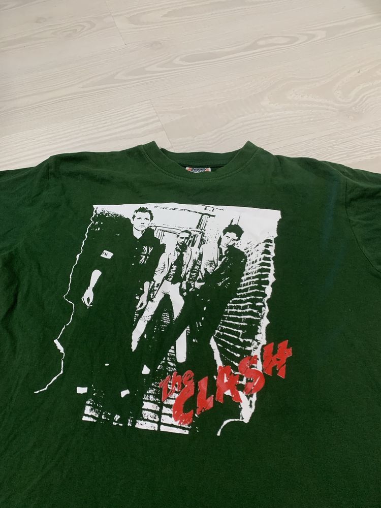 футболка the clash vintage мерч