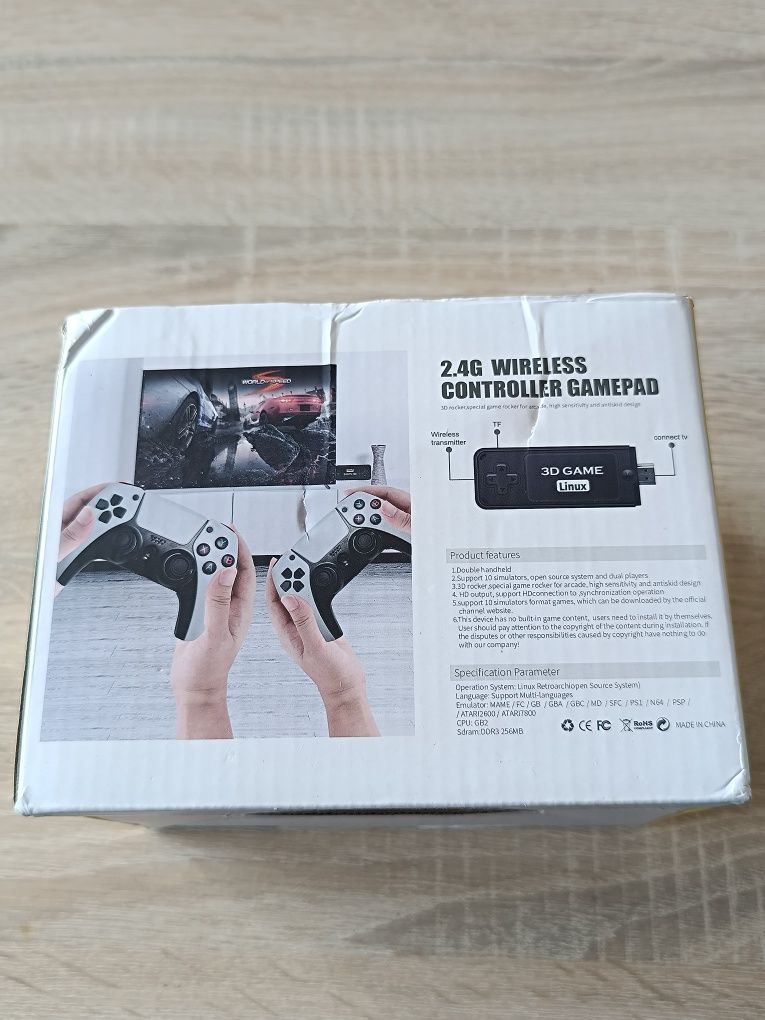 Game stick U9PRO 128gb emulator konsola Gameboy Nintendo PS1 PSP NOWY
