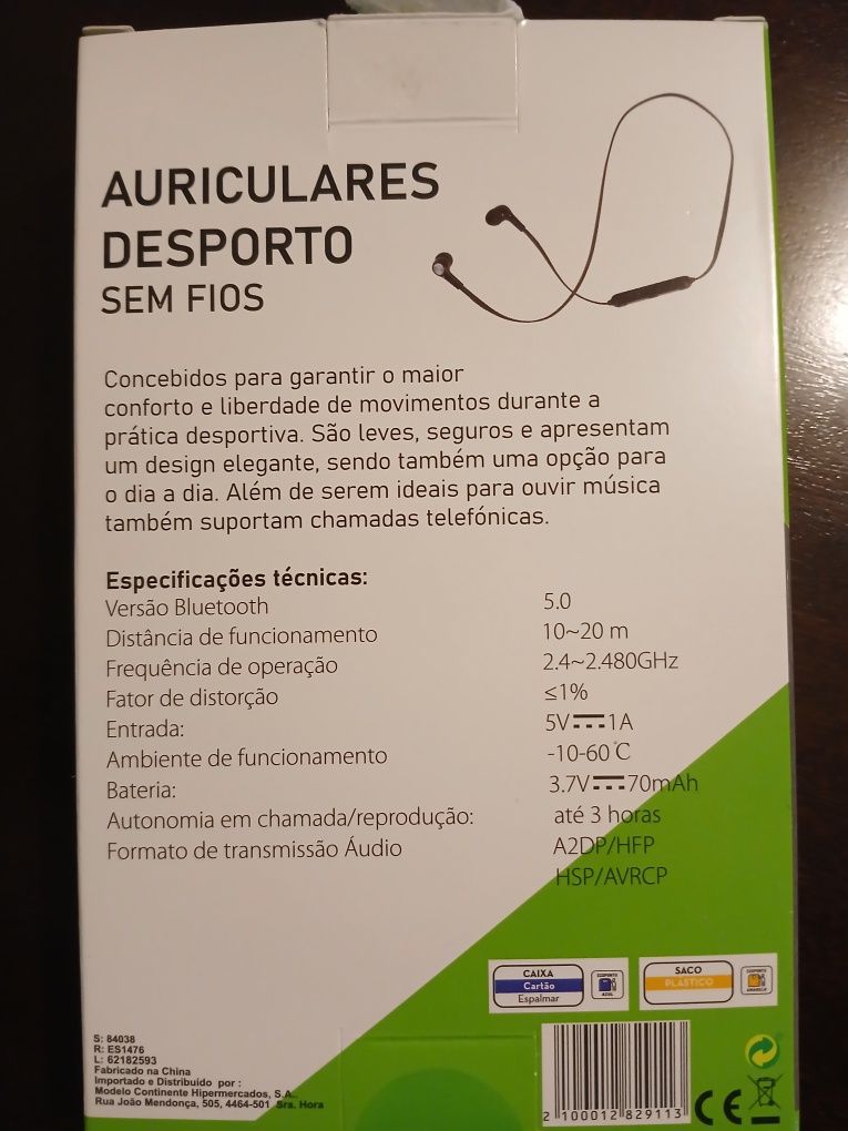 Phones sem fios.