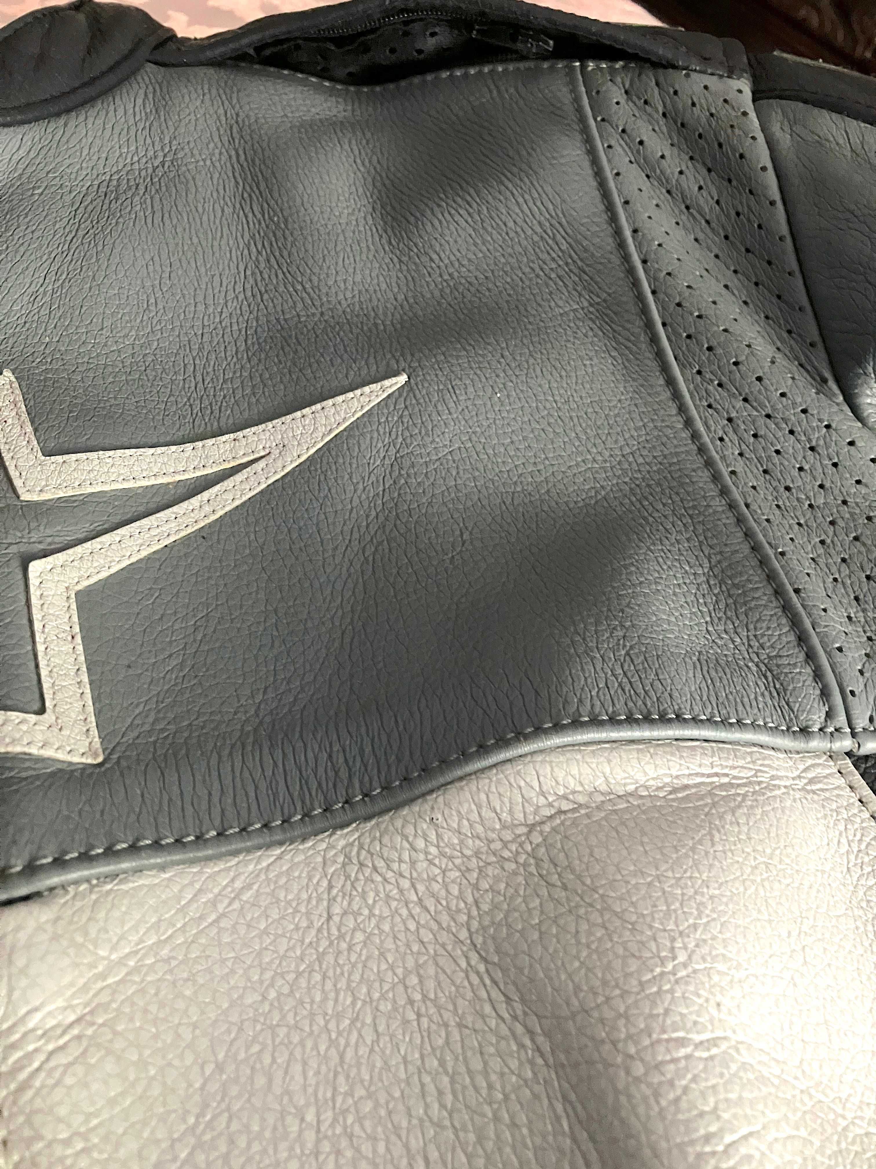 Casaco couro grão Alpinestars
