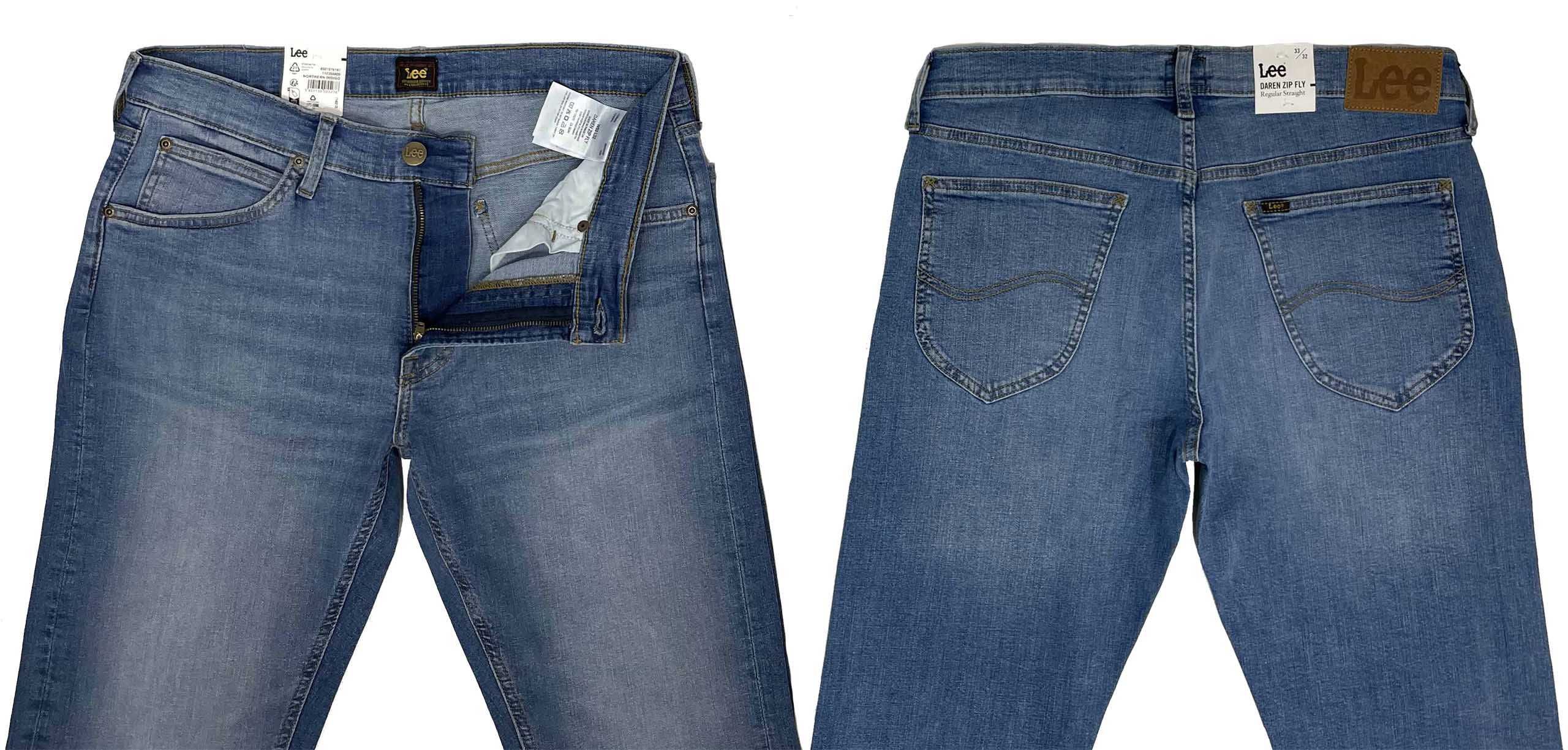 Spodnie męskie jeansy Lee Daren Zip Fly Northern Indigo W34 L34