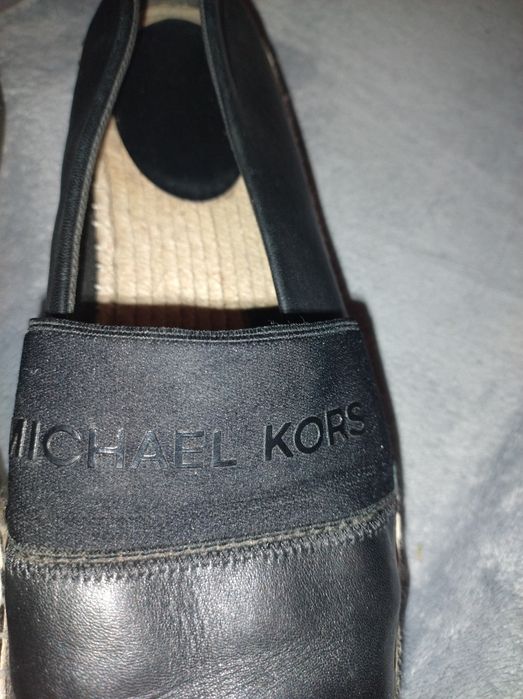 espadryle skórzane