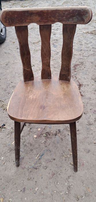 Krzesło holenderskie masywne 4szt