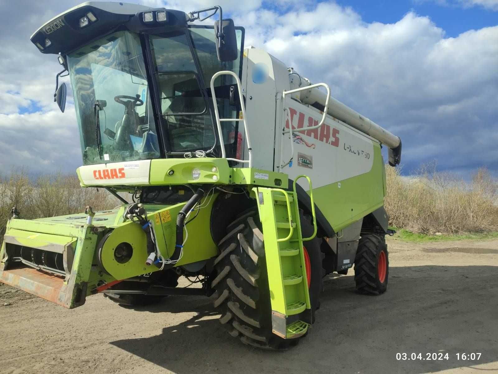 Комбайну Claas Lexion 560, 2008 р.в. АКЦІЯ!