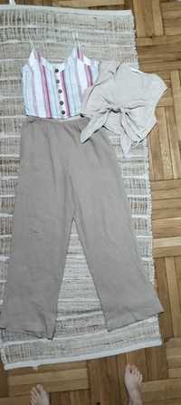 Брендові штани палаццо Аsos і шикарні модні топи, котон і льон