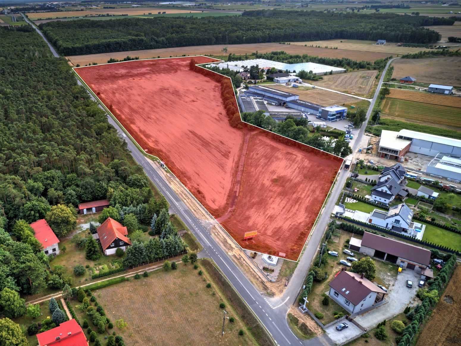 Działka inwestycyjna na sprzedaż - okolice Kalisza - 7,39 ha