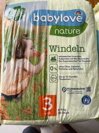 Памперси Babylove nature 3