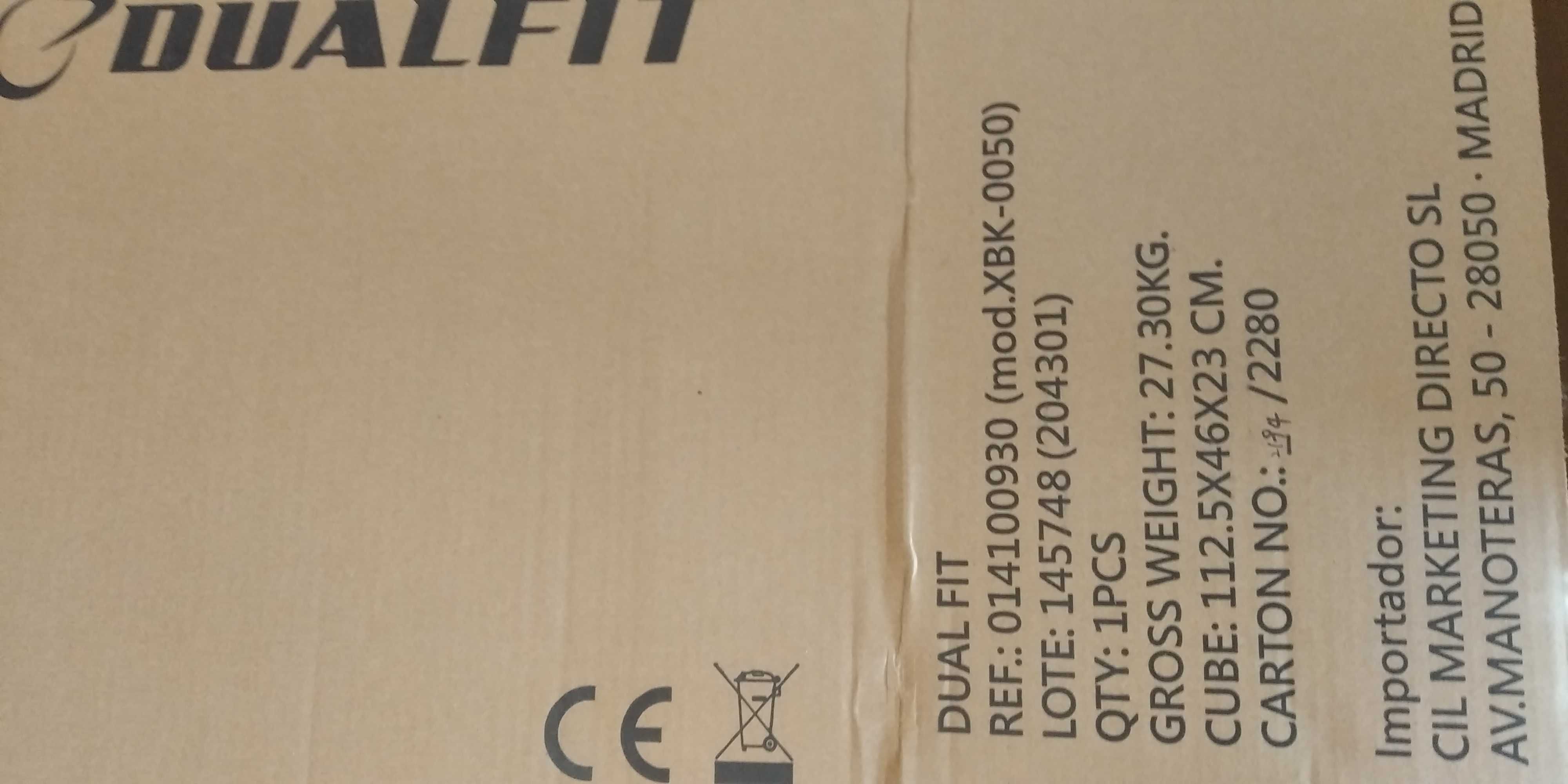 Bicicleta braços e pernas dualfit como nova