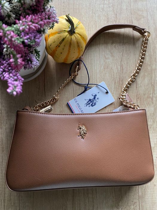 U.S. Polo Assn. torebka Jones bag brown brązowa